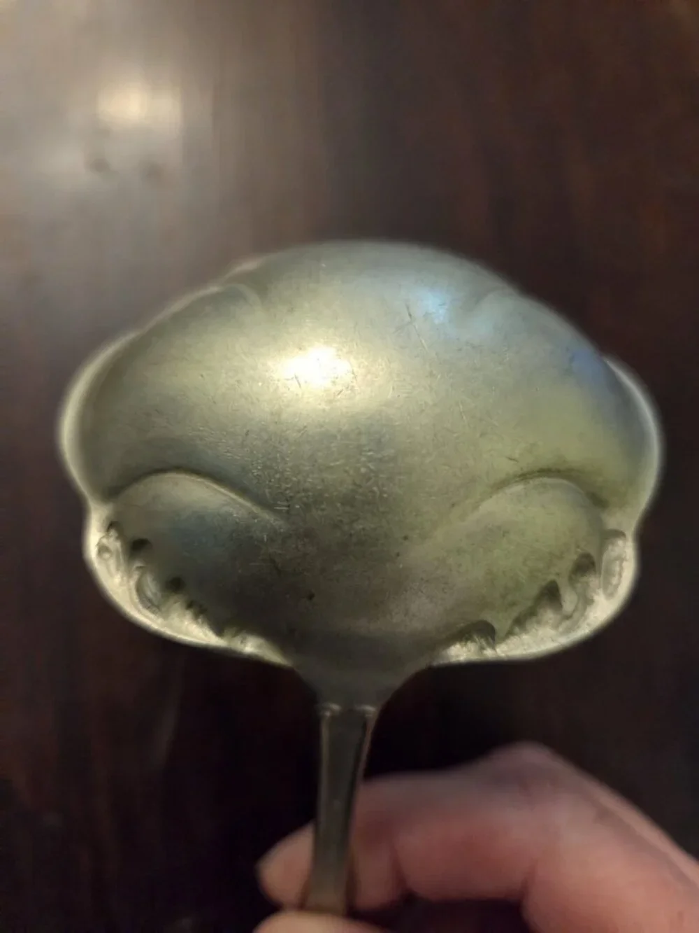 Antique Wm Rogers Oneida Ardsley-Empress Cream Ladle 5 7/8